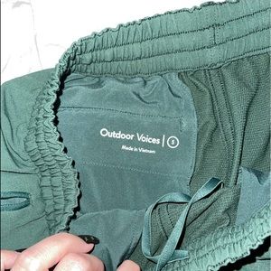 Hunter Green Outdoor Voices Rektrek Pants